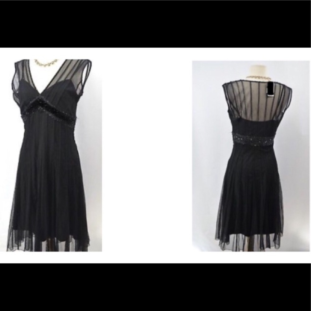 Sheer Drawstring Over-Dress in Ice main image 1